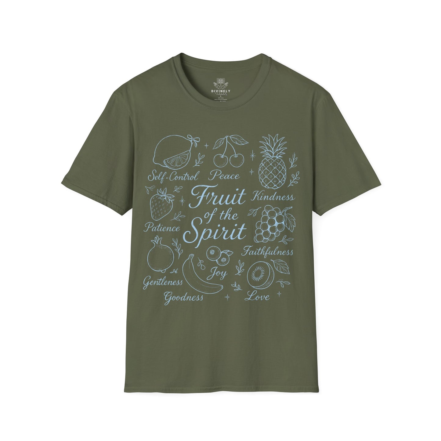 Fruit of the Spirit Doodle Christian T-Shirt