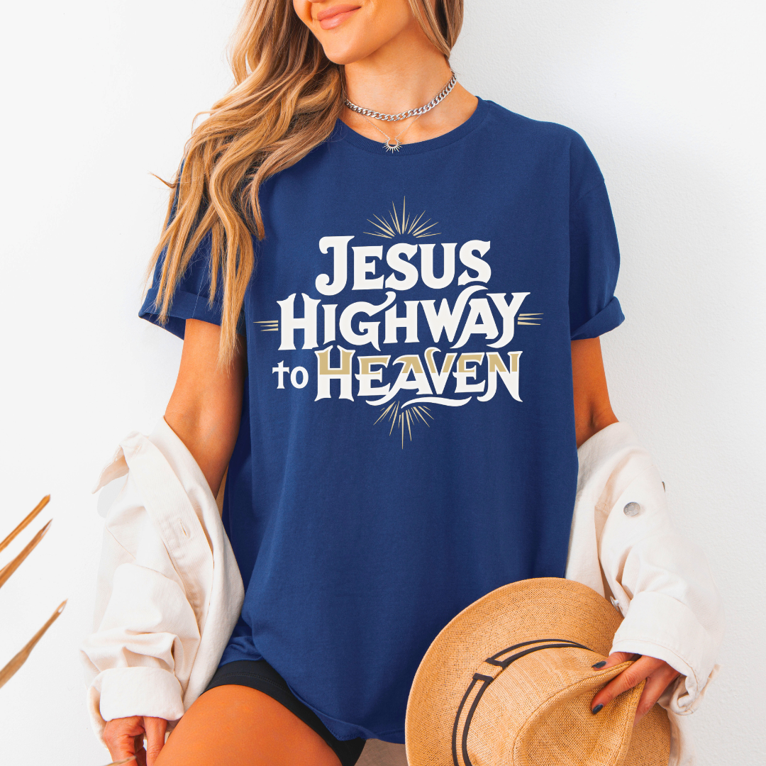 Jesus Highway To Heaven Unisex T-Shirt