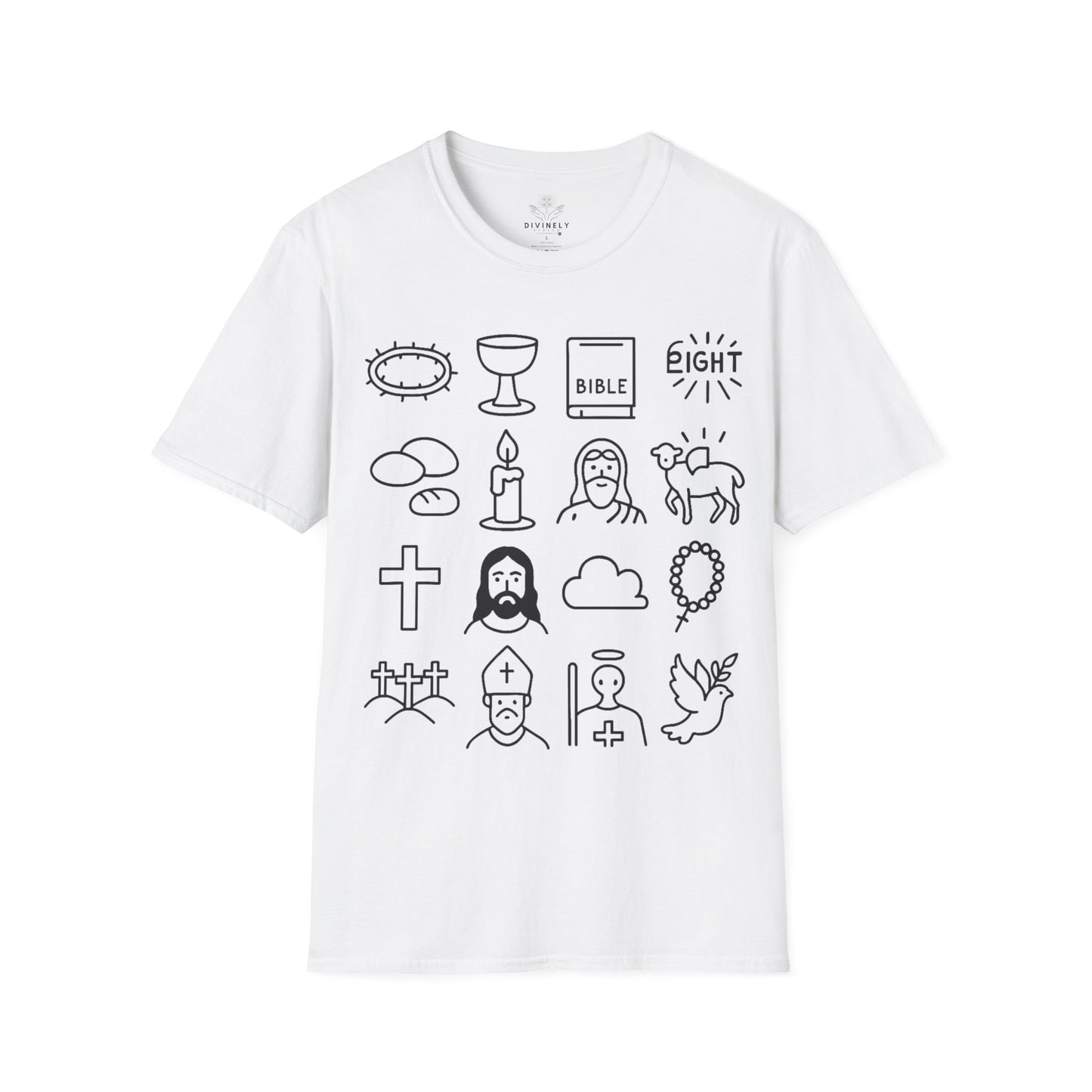 Christian Faith Doodle T-Shirt