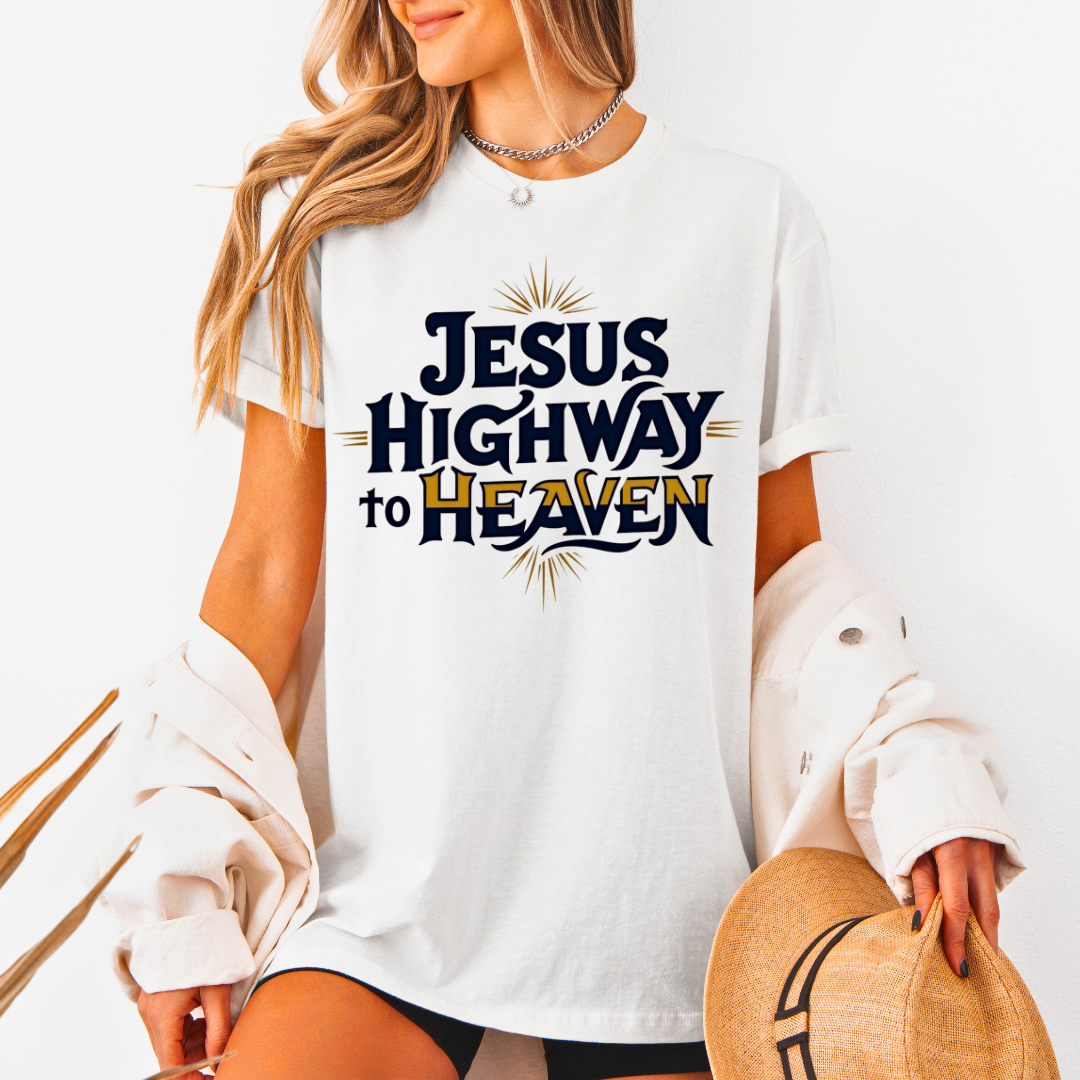 Jesus Highway To Heaven Unisex T-Shirt