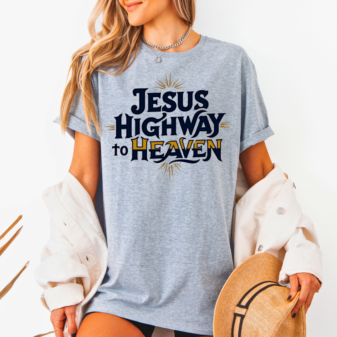 Jesus Highway To Heaven Unisex T-Shirt