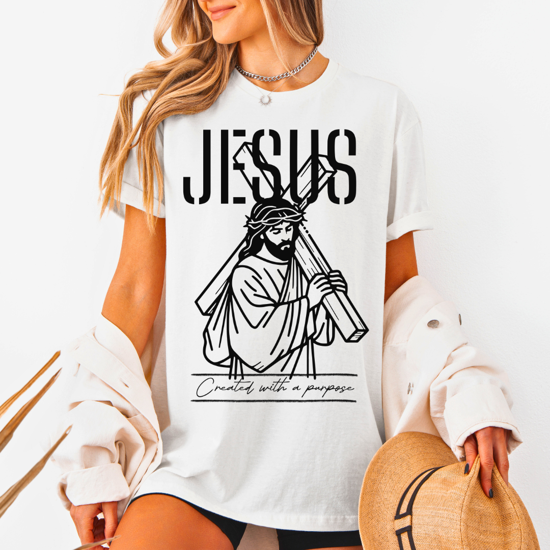 Jesus Created With a Purpose Unisex T-Shirt