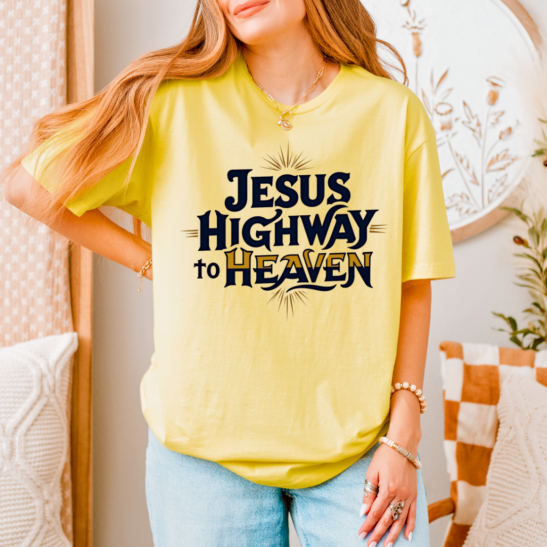 Jesus Highway To Heaven Unisex T-Shirt