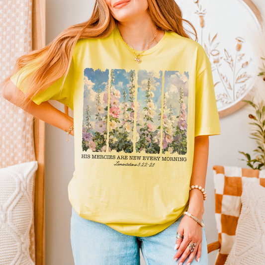 His Mercies are new each Morning T-Shirt