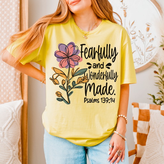 Fearfully and Wonderfully Made Unisex T-Shirt