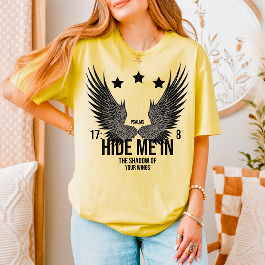 Hide Me In The Shadow Of Your Wings Unisex T-Shirt