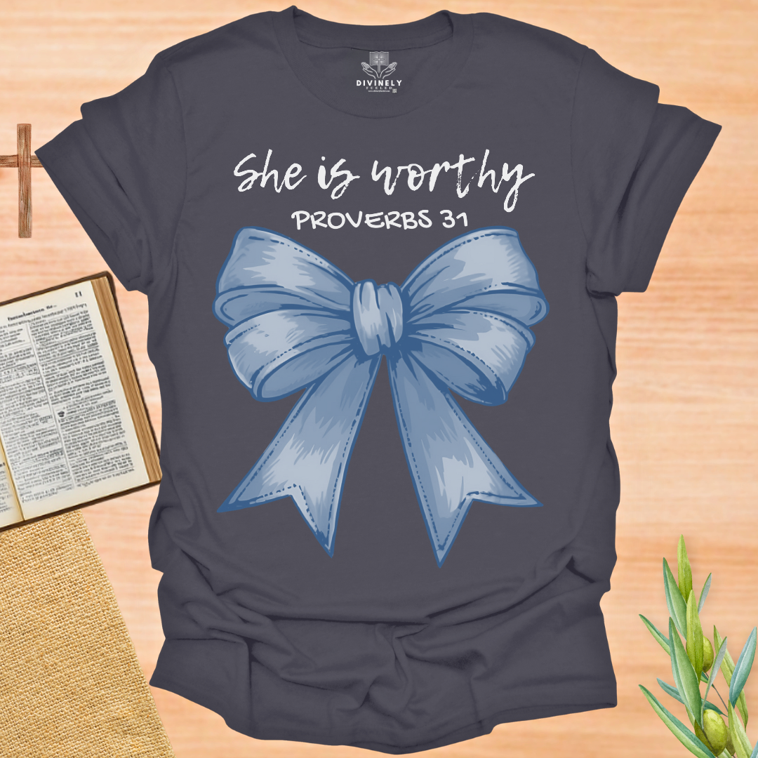 She is Worthy Coquette T-Shirt