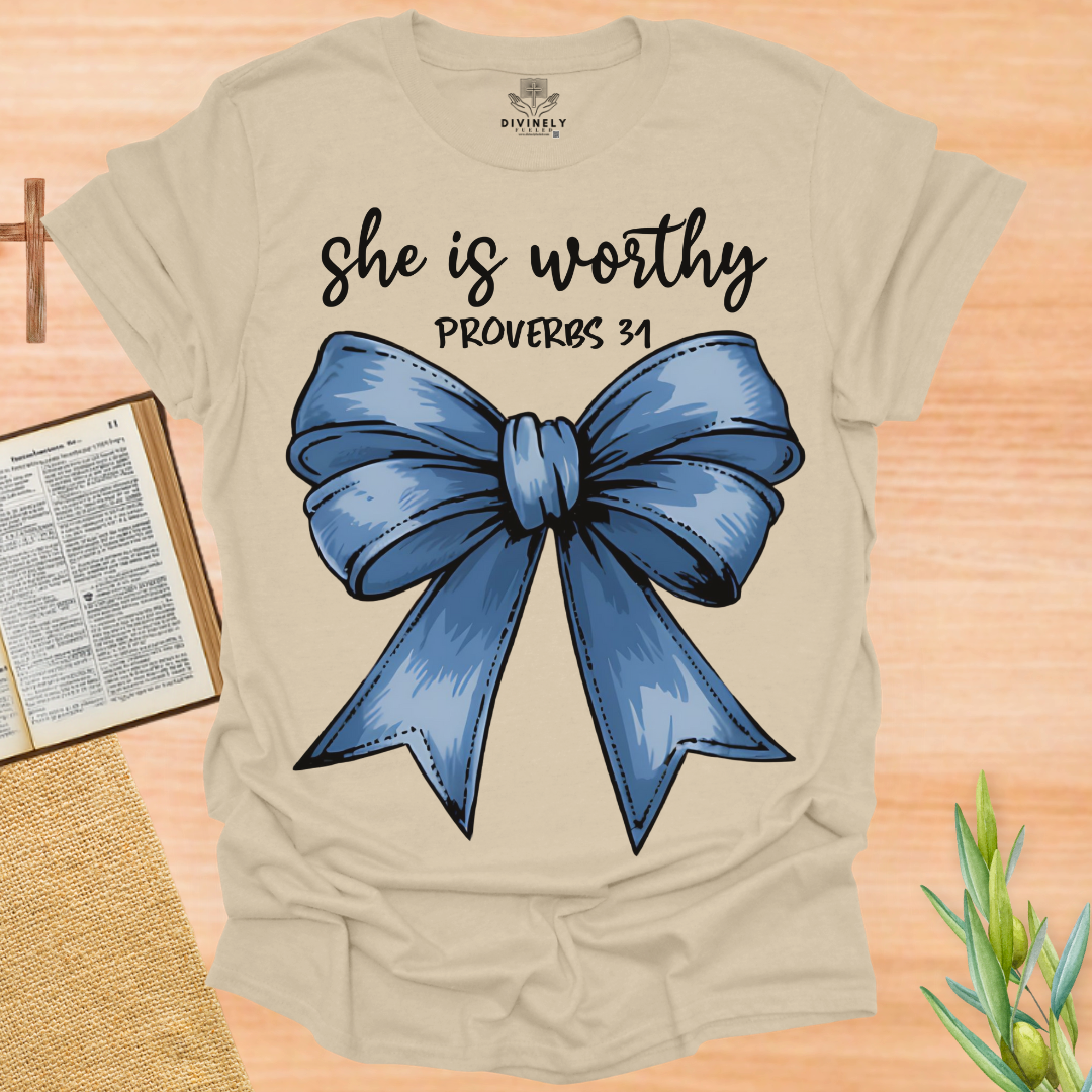 She is Worthy Coquette T-Shirt