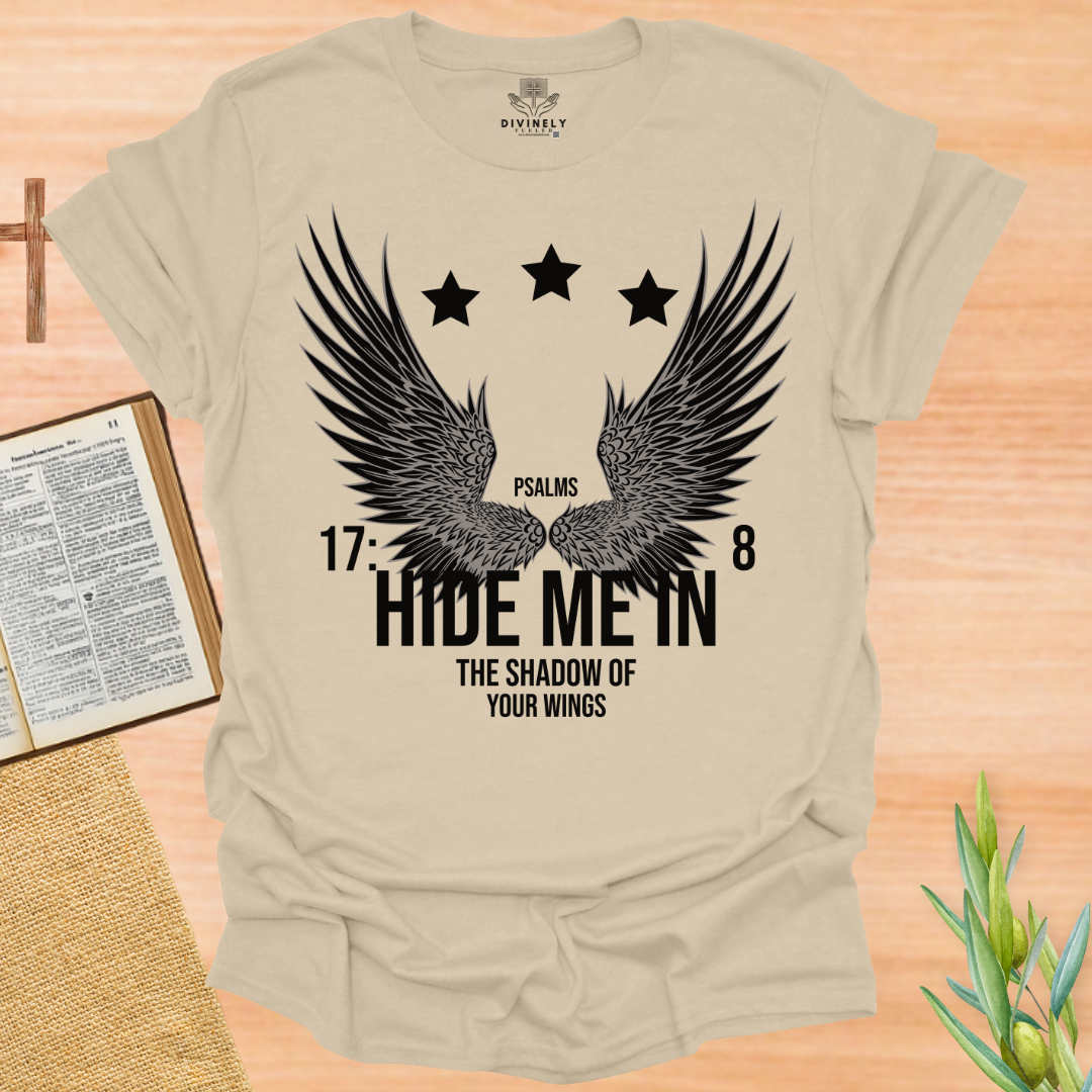 Hide Me In The Shadow Of Your Wings Unisex T-Shirt