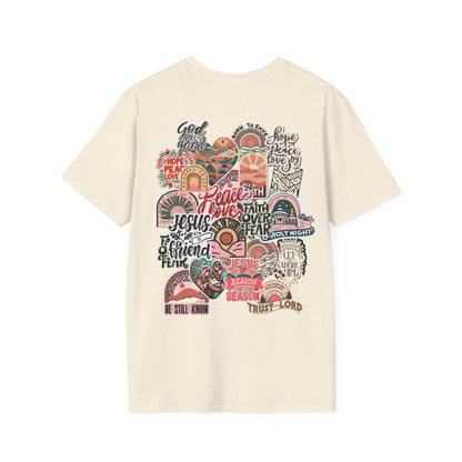 Inspirational Bible Verses Christian Retro T-Shirt