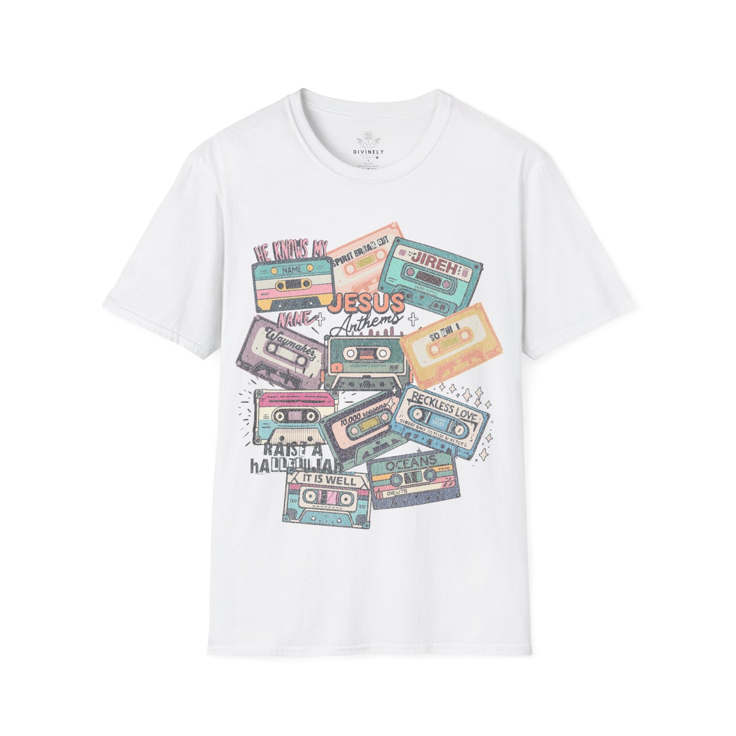 Jesus Anthems Retro T-Shirt