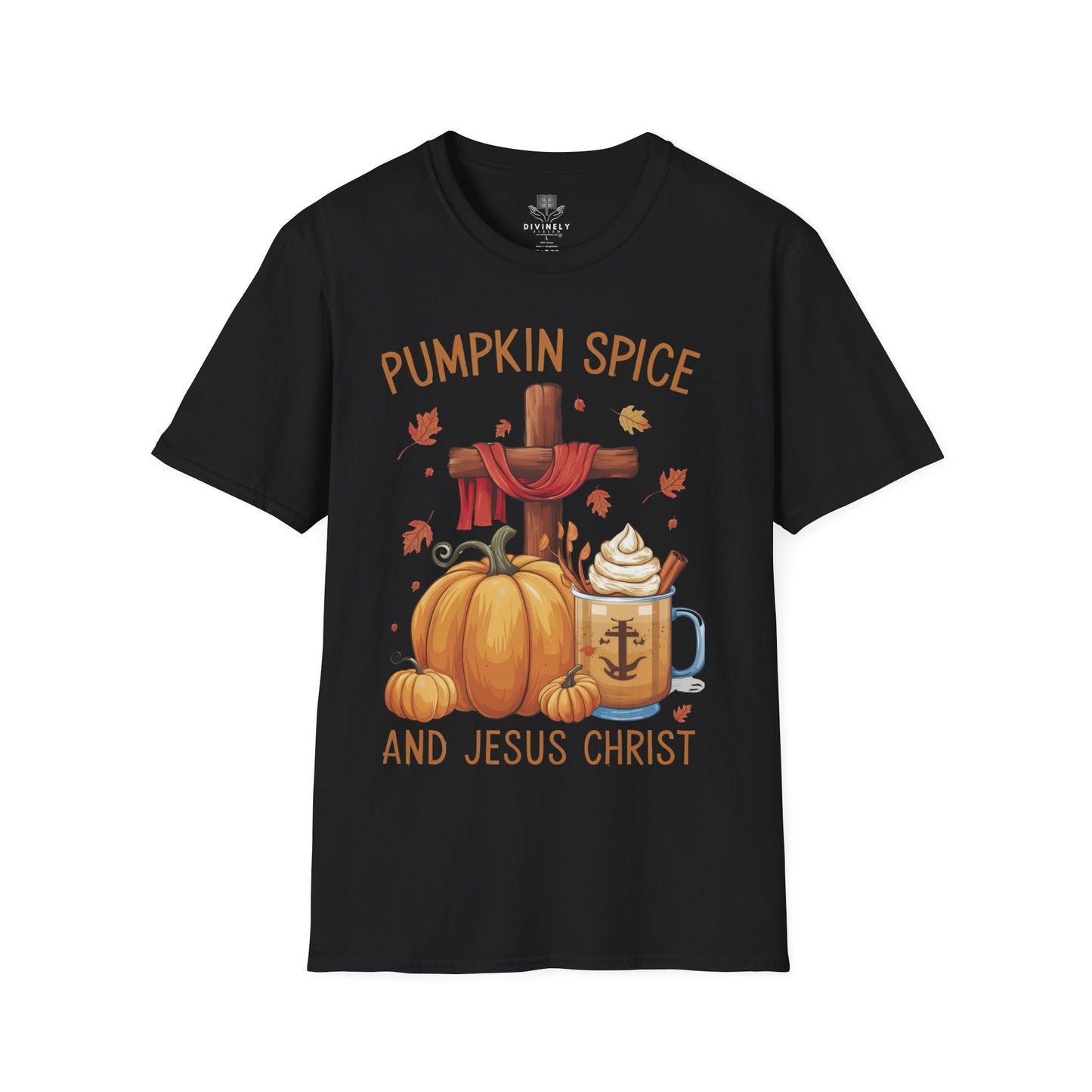 Pumpkin Spice and Jesus Christ T-Shirt