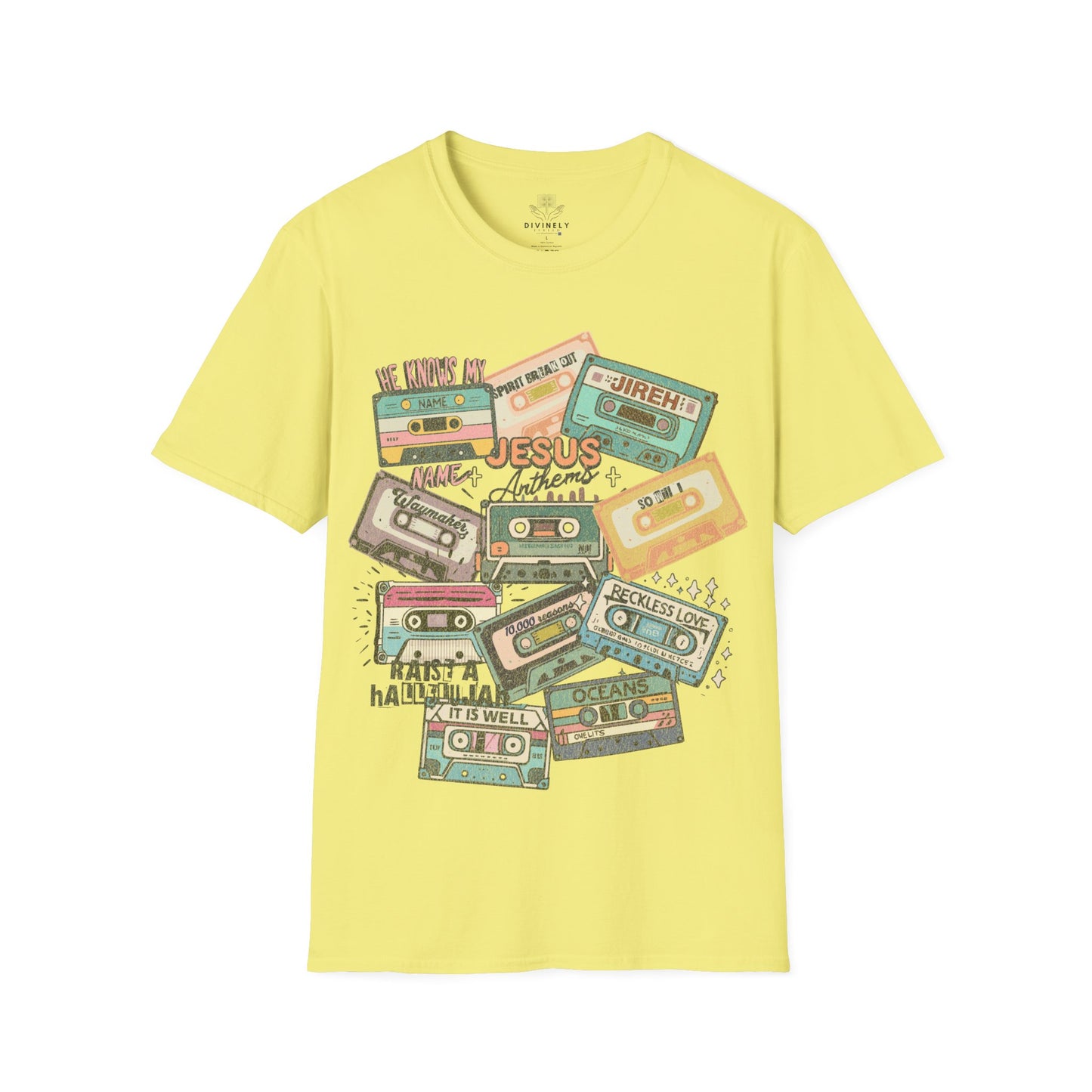 Jesus Anthems Retro T-Shirt