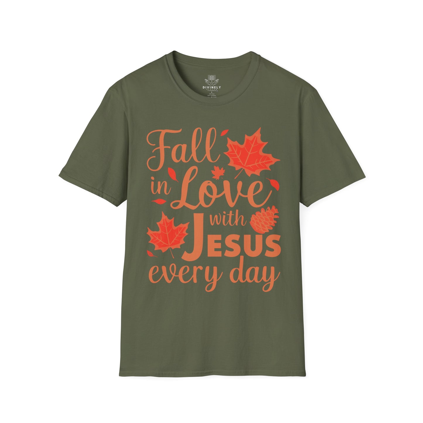 Fall in Love with Jesus Unisex T-Shirt