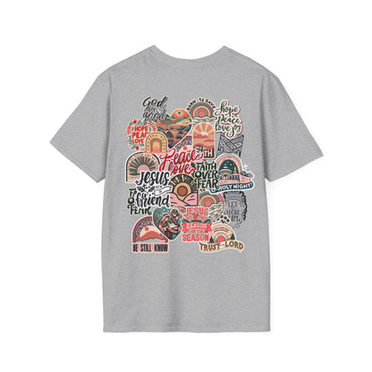 Inspirational Bible Verses Christian Retro T-Shirt