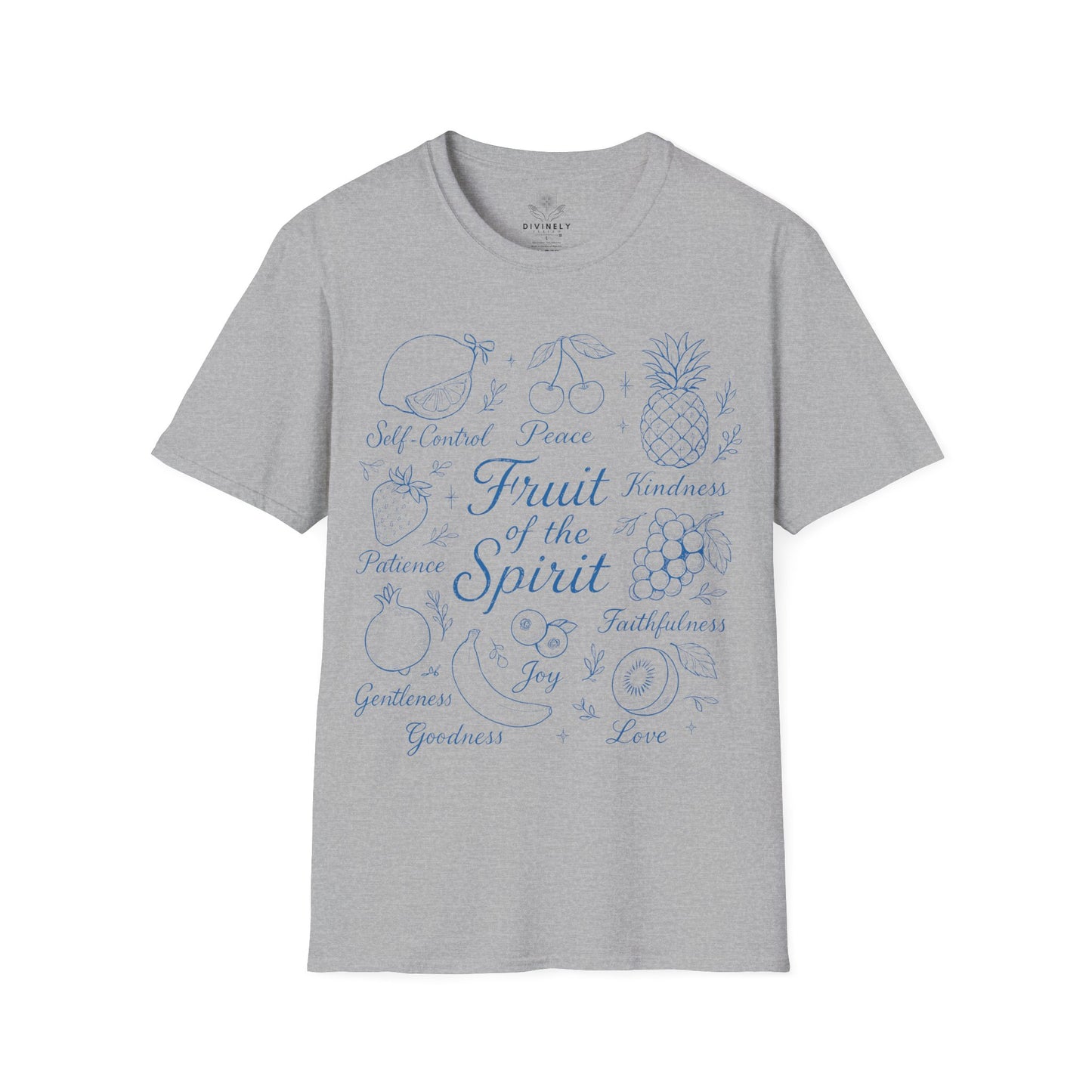 Fruit of the Spirit Doodle Christian T-Shirt