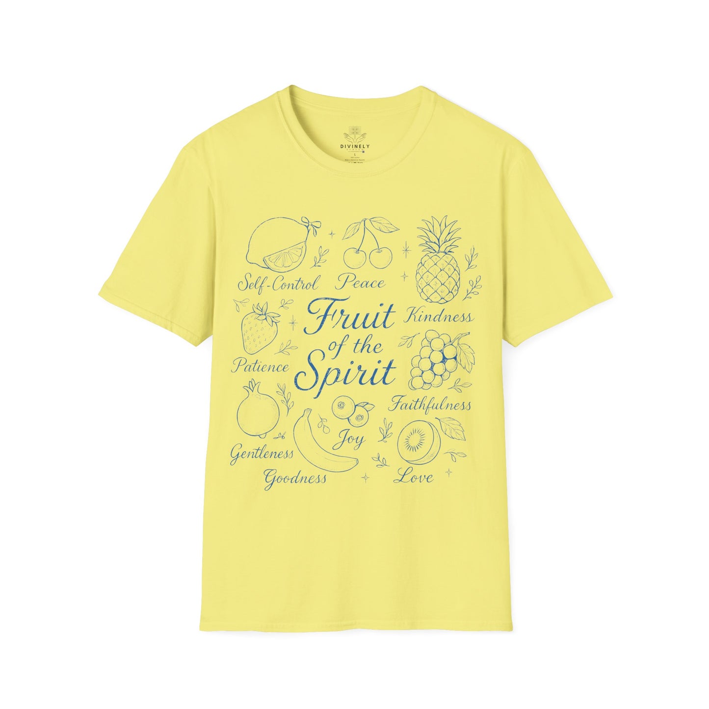 Fruit of the Spirit Doodle Christian T-Shirt