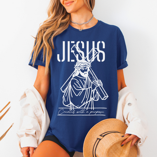 Jesus Created With a Purpose Unisex T-Shirt