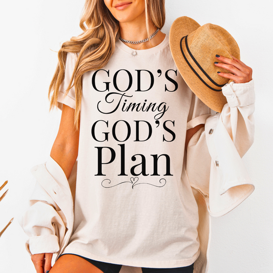 God's Timing God's Plan Unisex T-Shirt