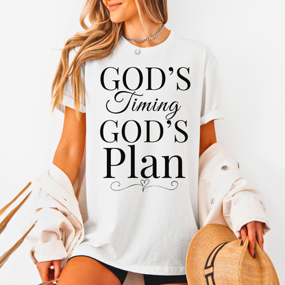 God's Timing God's Plan Unisex T-Shirt