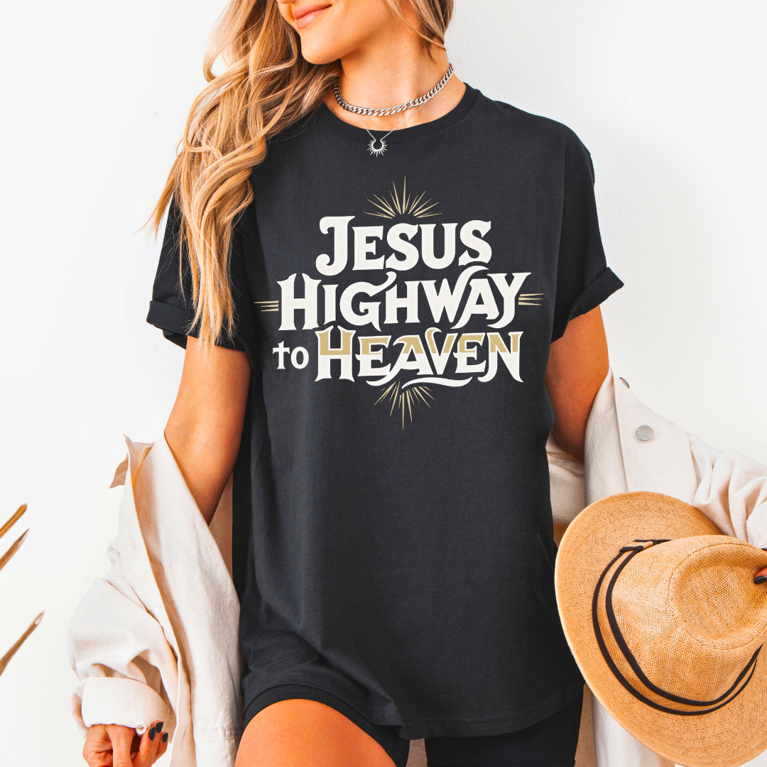 Jesus Highway To Heaven Unisex T-Shirt