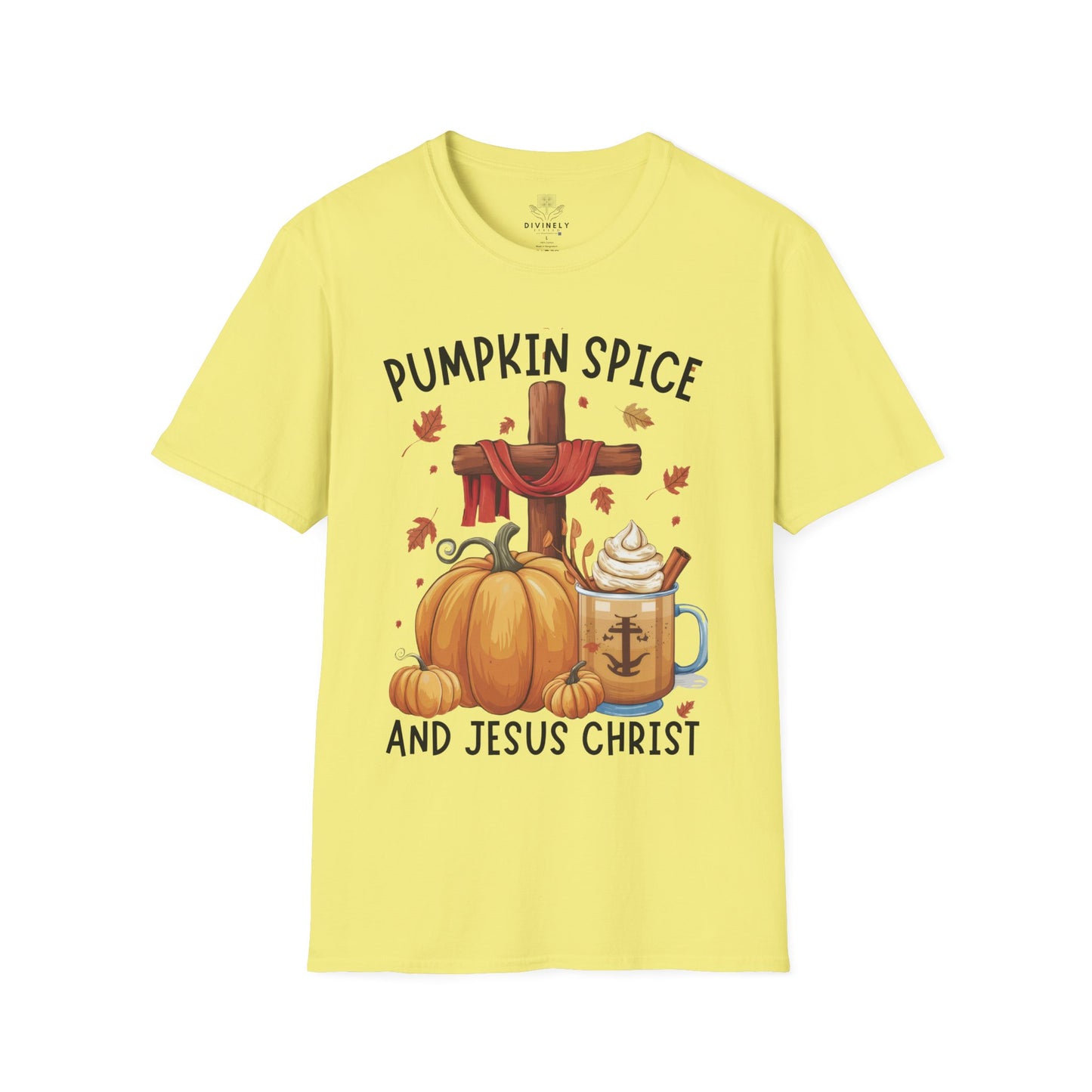 Pumpkin Spice and Jesus Christ T-Shirt