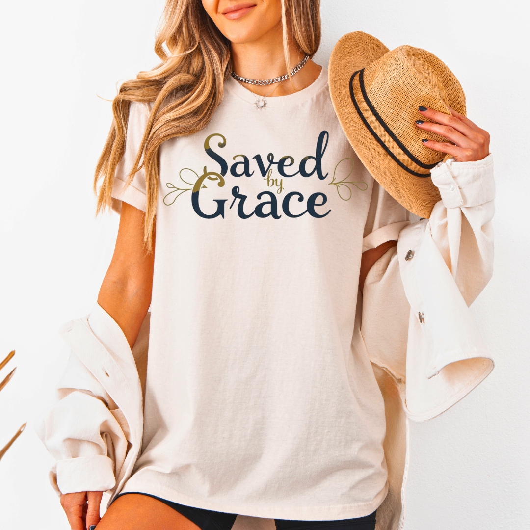 Saved By Grace Unisex T-Shirt