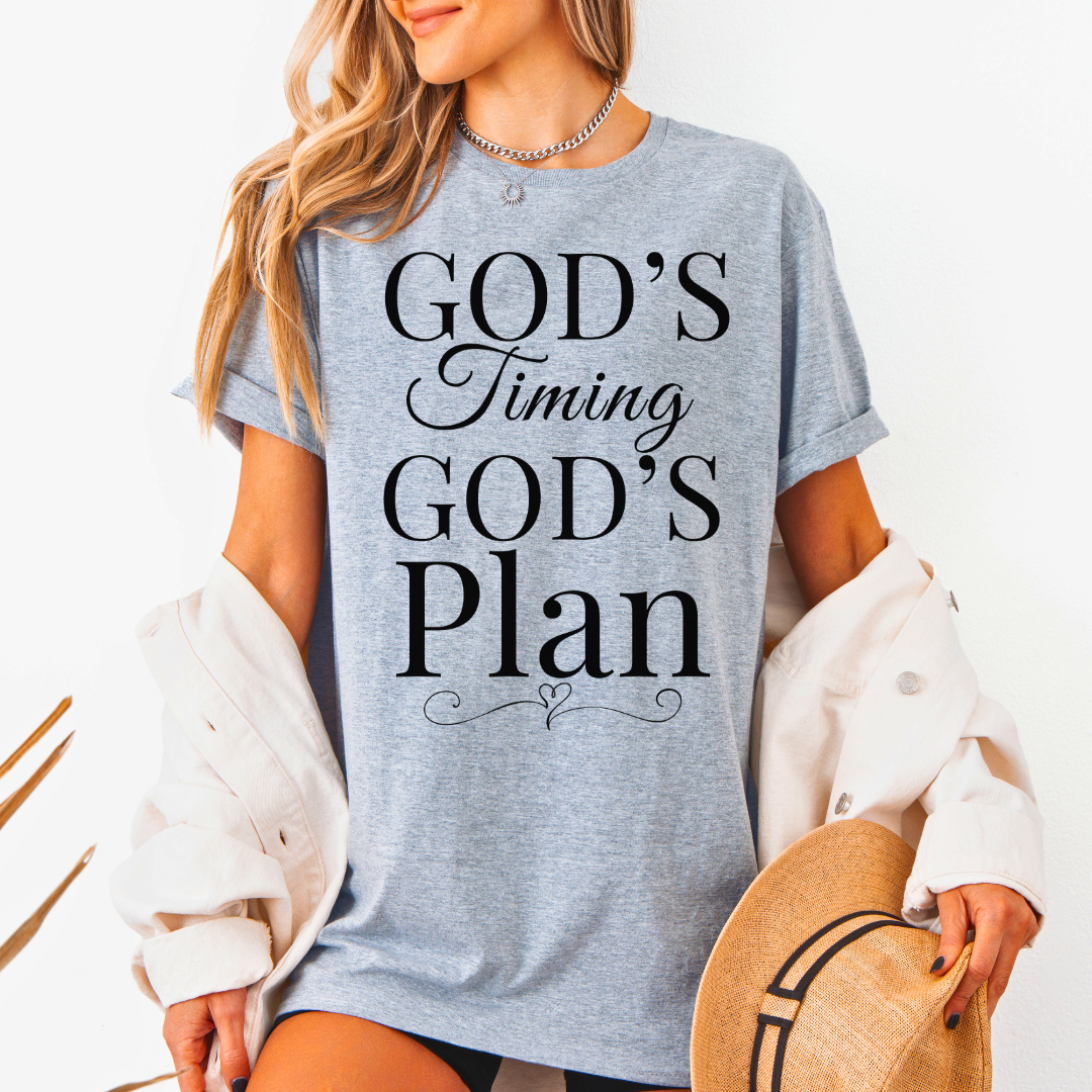 God's Timing God's Plan Unisex T-Shirt