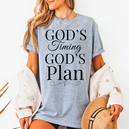 God's Timing God's Plan Unisex T-Shirt