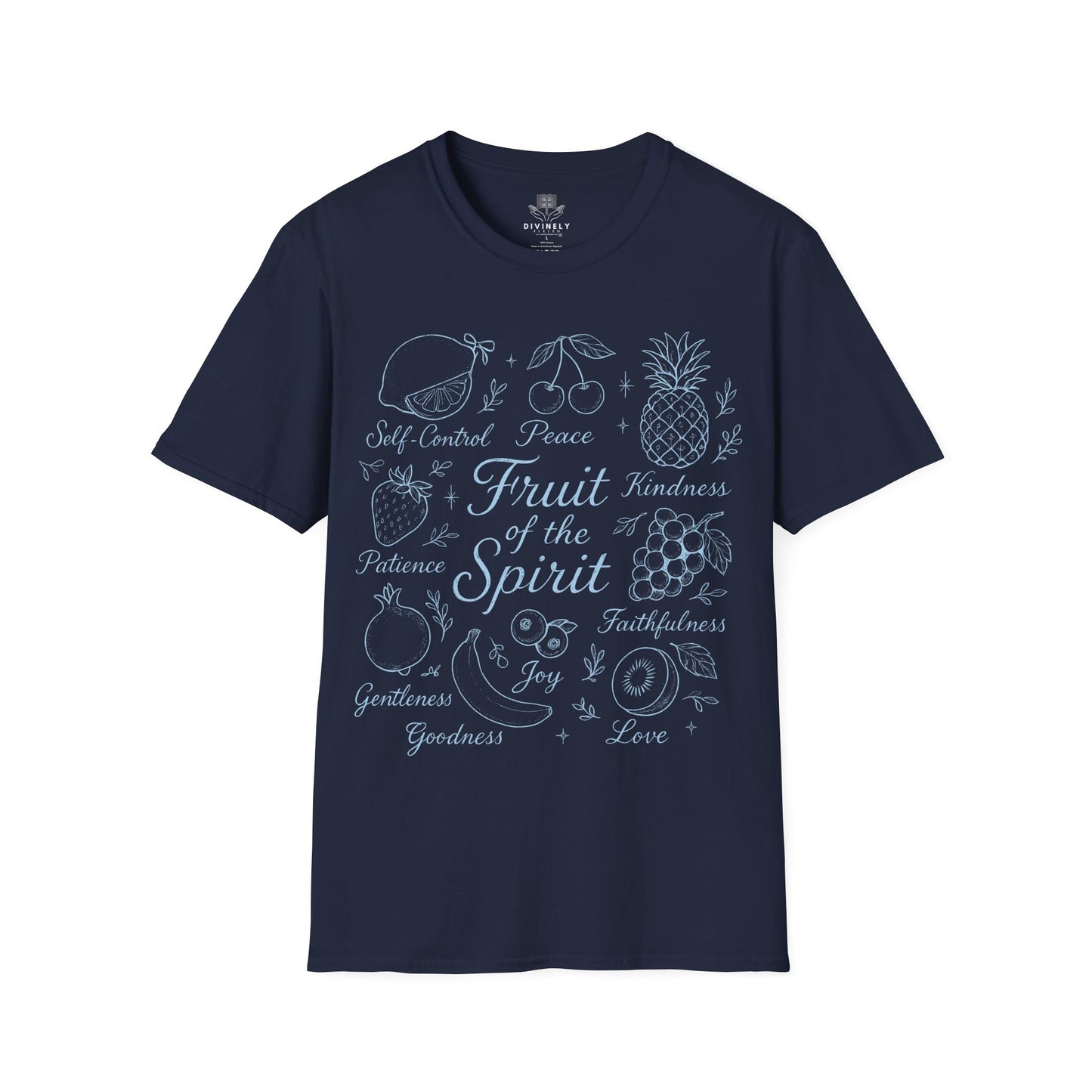 Fruit of the Spirit Doodle Christian T-Shirt