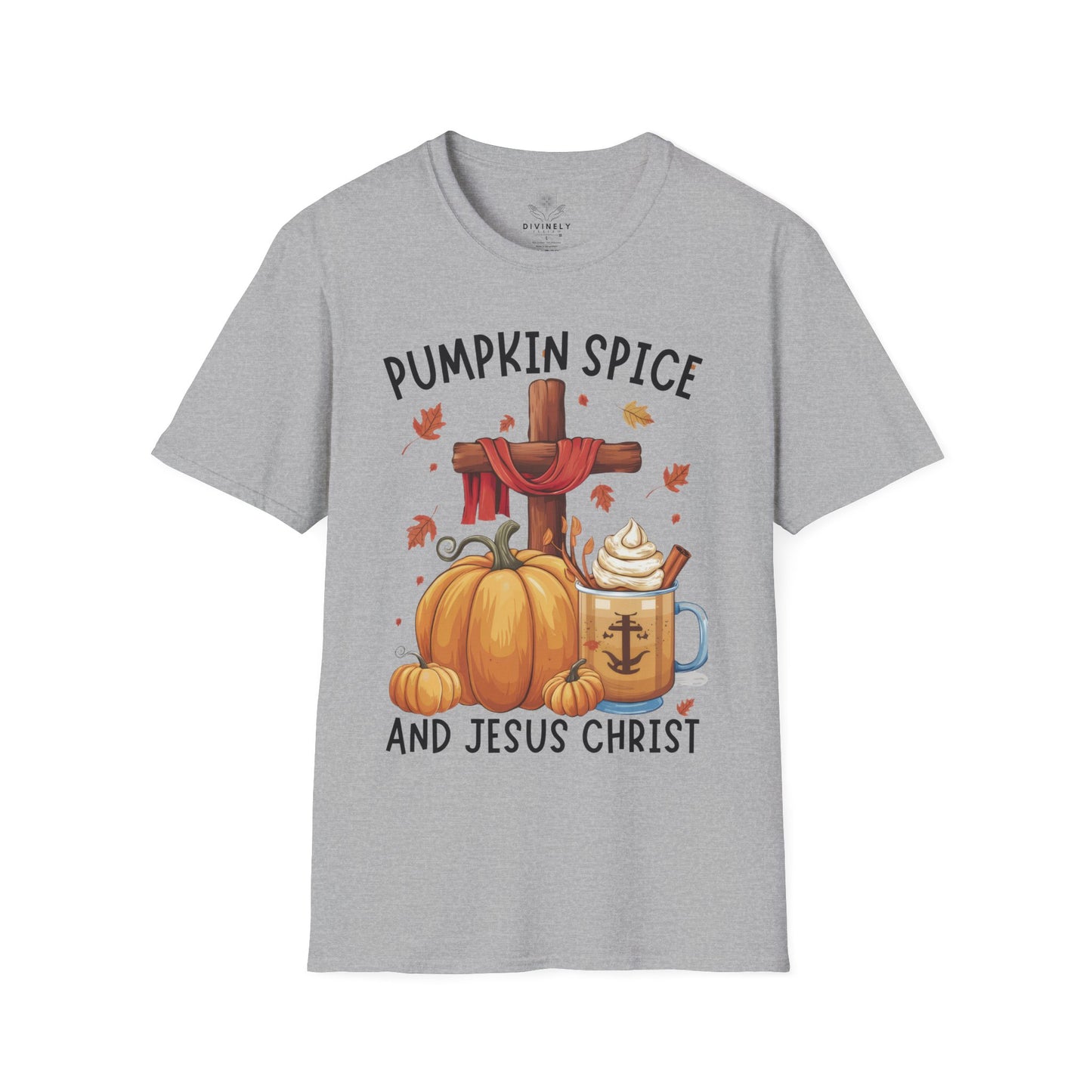 Pumpkin Spice and Jesus Christ T-Shirt