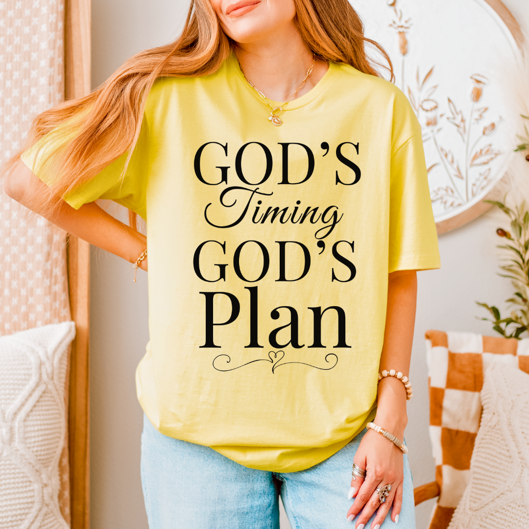 God's Timing God's Plan Unisex T-Shirt