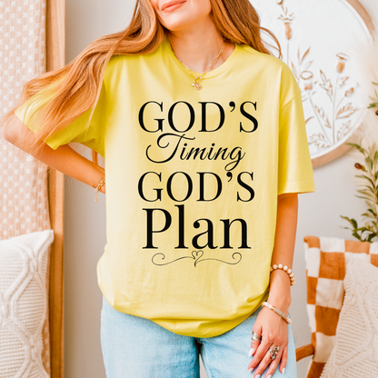 God's Timing God's Plan Unisex T-Shirt