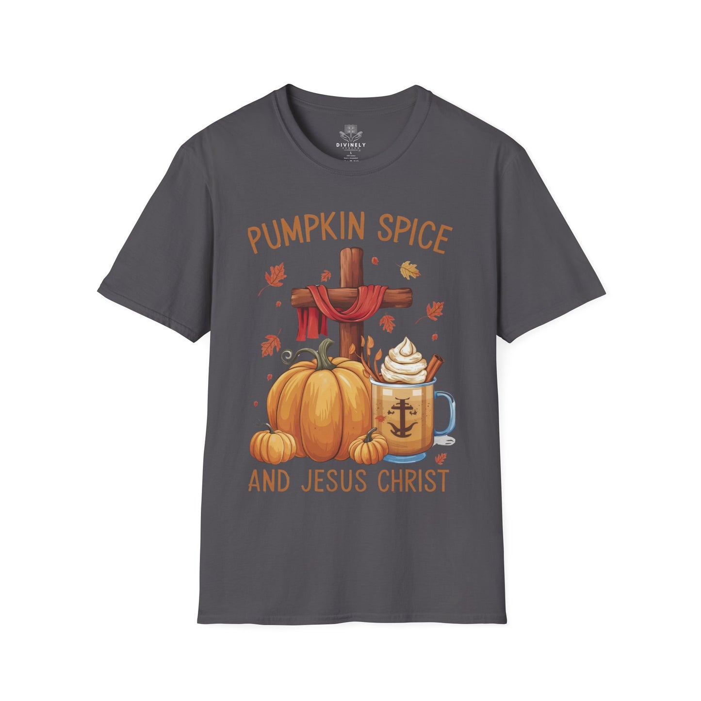 Pumpkin Spice and Jesus Christ T-Shirt