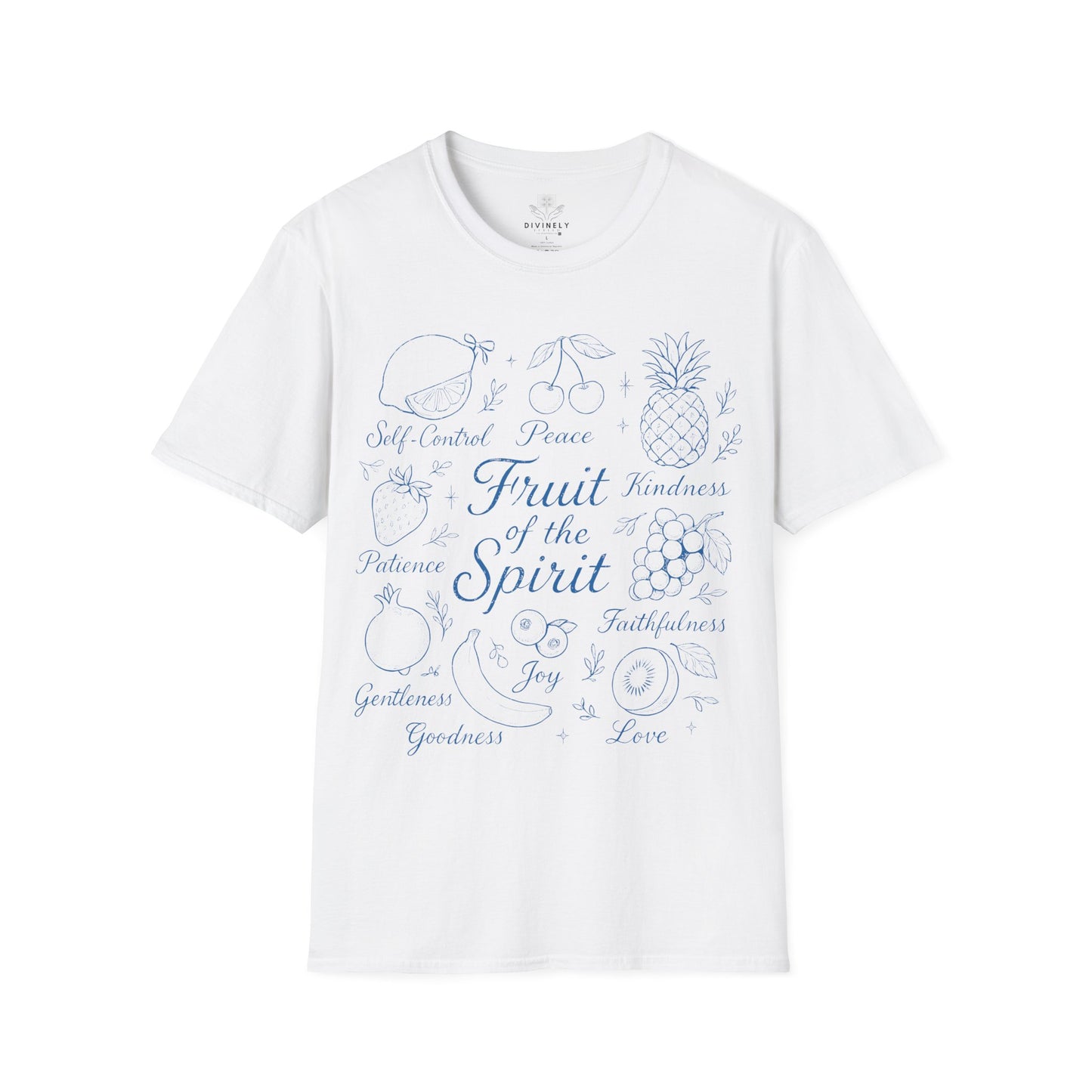 Fruit of the Spirit Doodle Christian T-Shirt