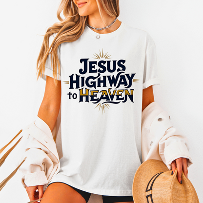 Jesus Highway To Heaven Unisex T-Shirt