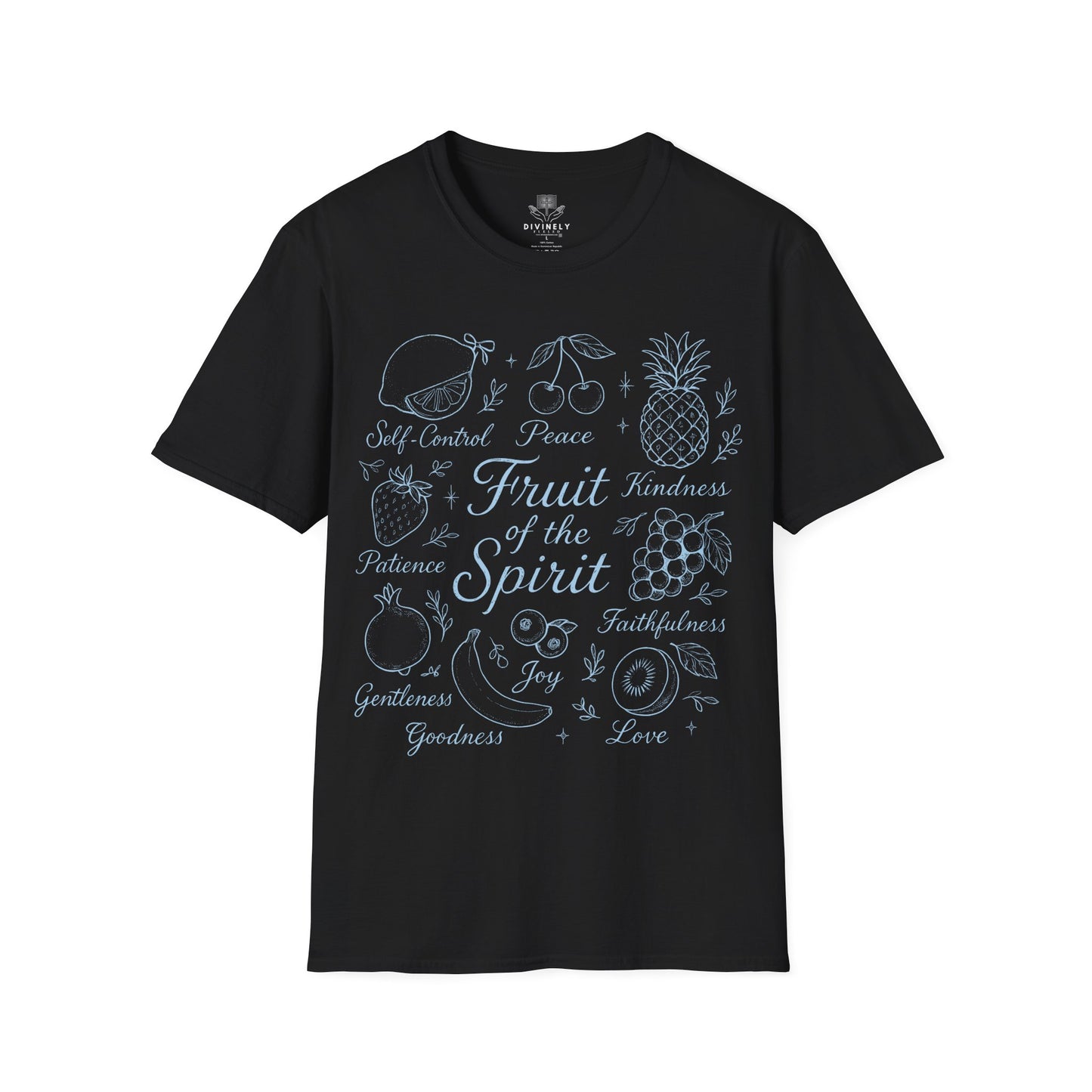 Fruit of the Spirit Doodle Christian T-Shirt