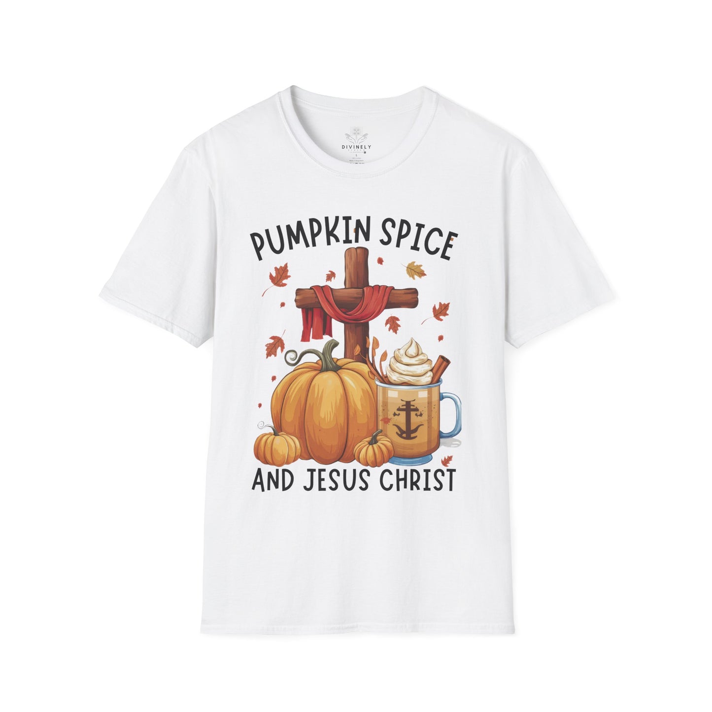 Pumpkin Spice and Jesus Christ T-Shirt