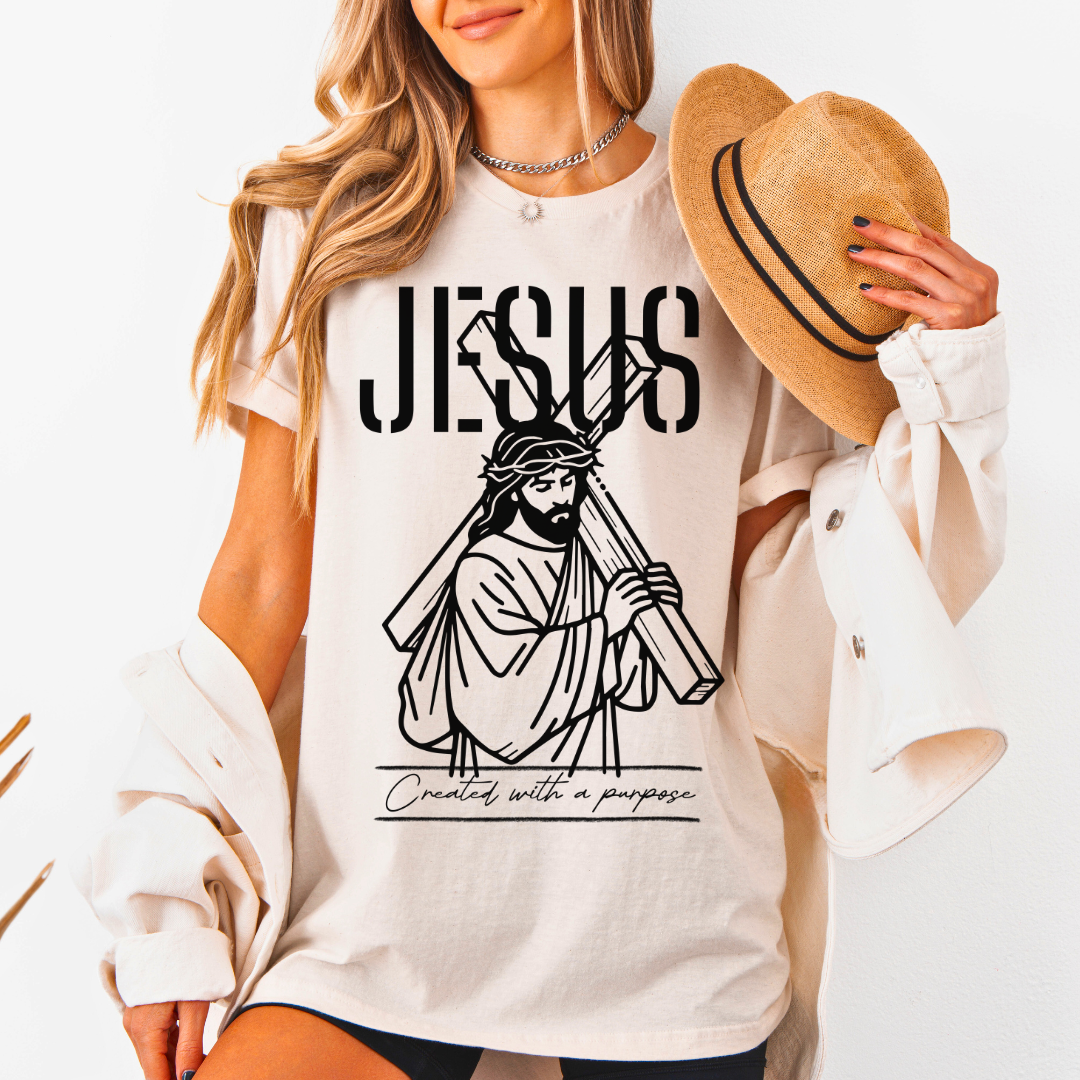Jesus Created With a Purpose Unisex T-Shirt