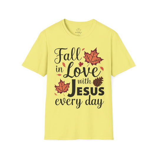 Fall in Love with Jesus Unisex T-Shirt