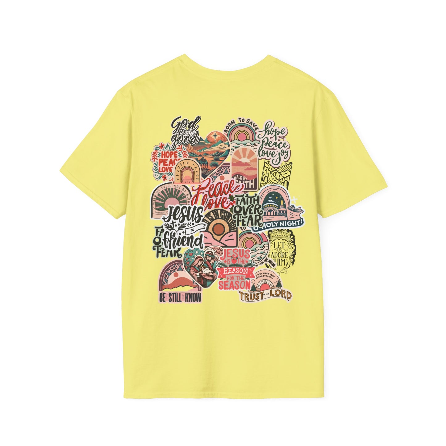 Inspirational Bible Verses Christian Retro T-Shirt