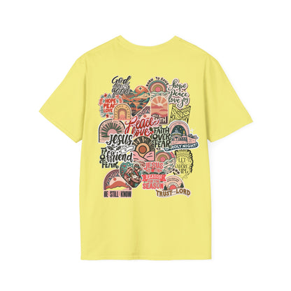 Inspirational Bible Verses Christian Retro T-Shirt