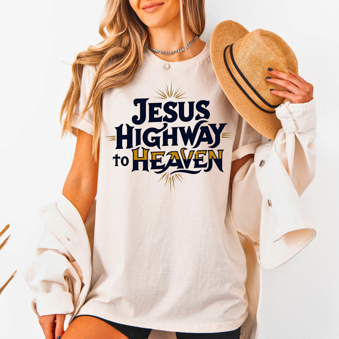 Jesus Highway To Heaven Unisex T-Shirt