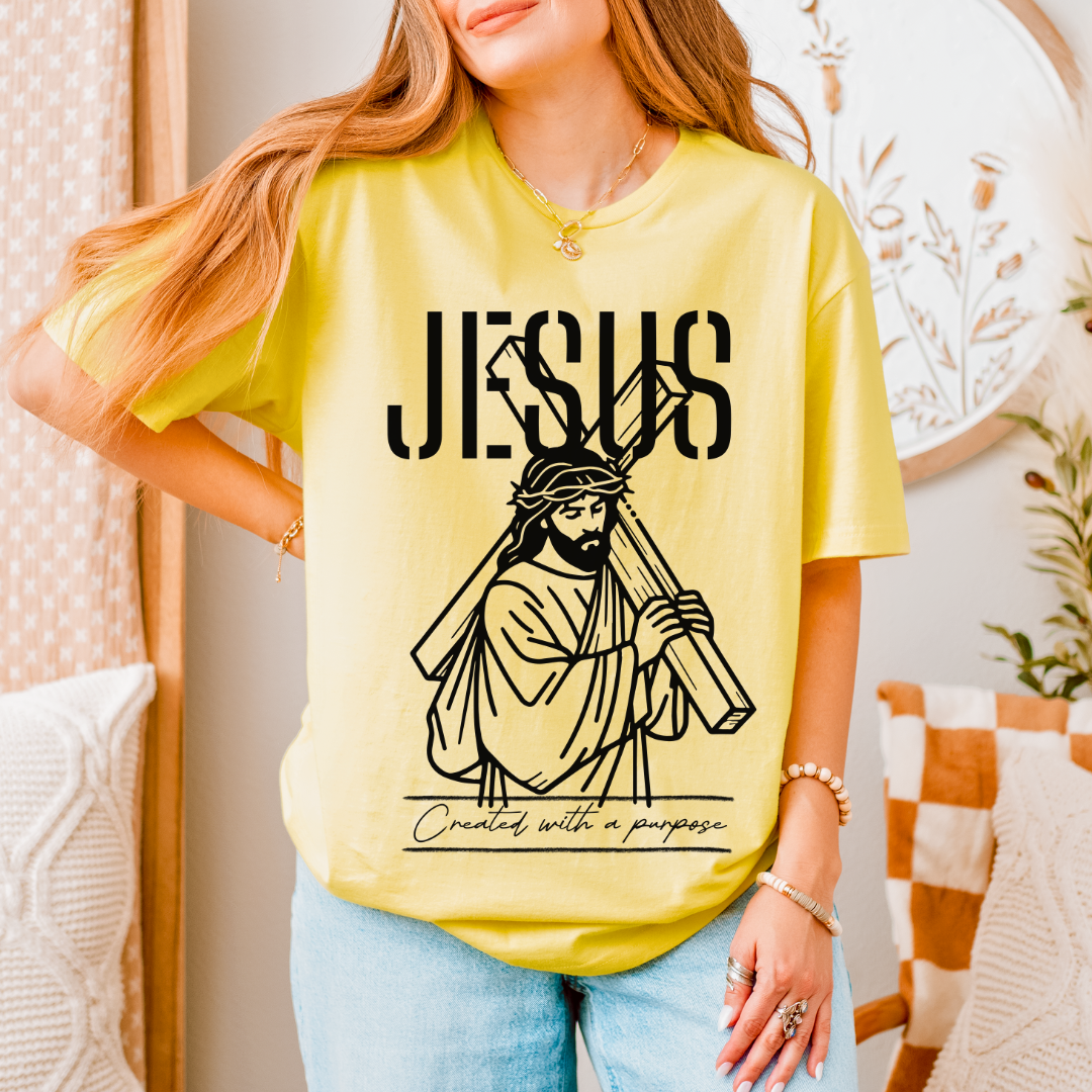 Jesus Created With a Purpose Unisex T-Shirt