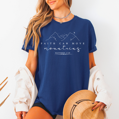 Faith Can Move Mountains Unisex T-Shirt