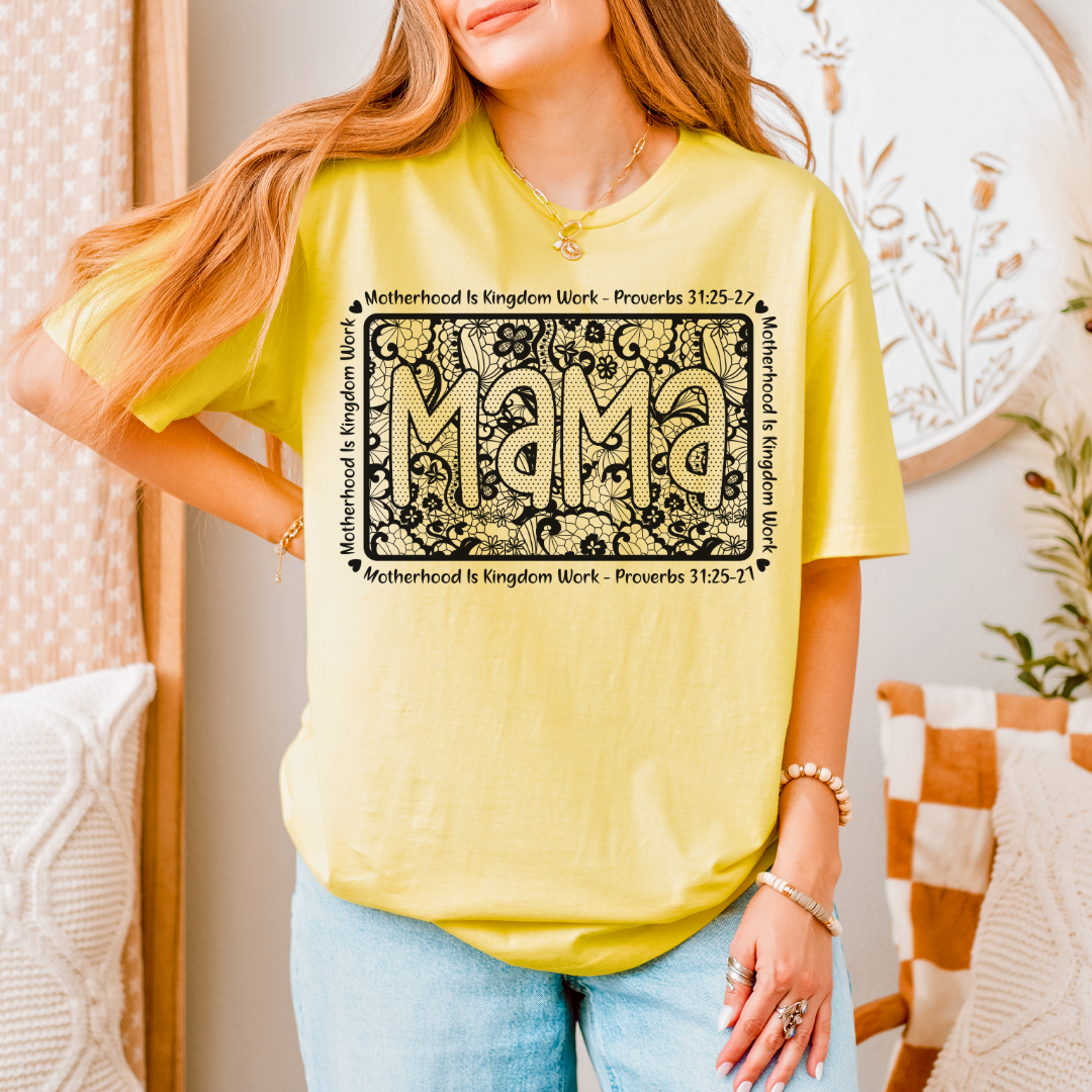 Motherhood is Kingdom Work T-Shirt