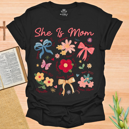 She is Mom Coquette T-Shirt