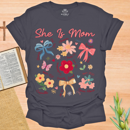 She is Mom Coquette T-Shirt