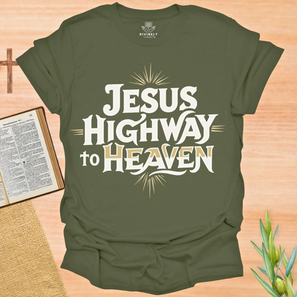 Jesus Highway To Heaven Unisex T-Shirt