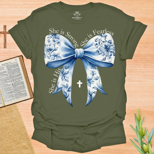 She Is Strong She Is His T-Shirt